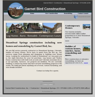 Sample of gbirdinc.com