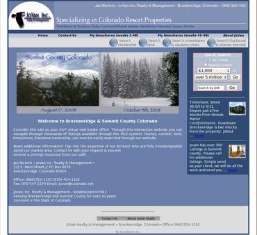 Sample of jovanrealty.com