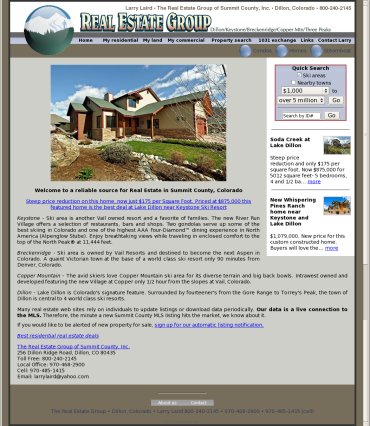 Sample of summitresortproperty.com
